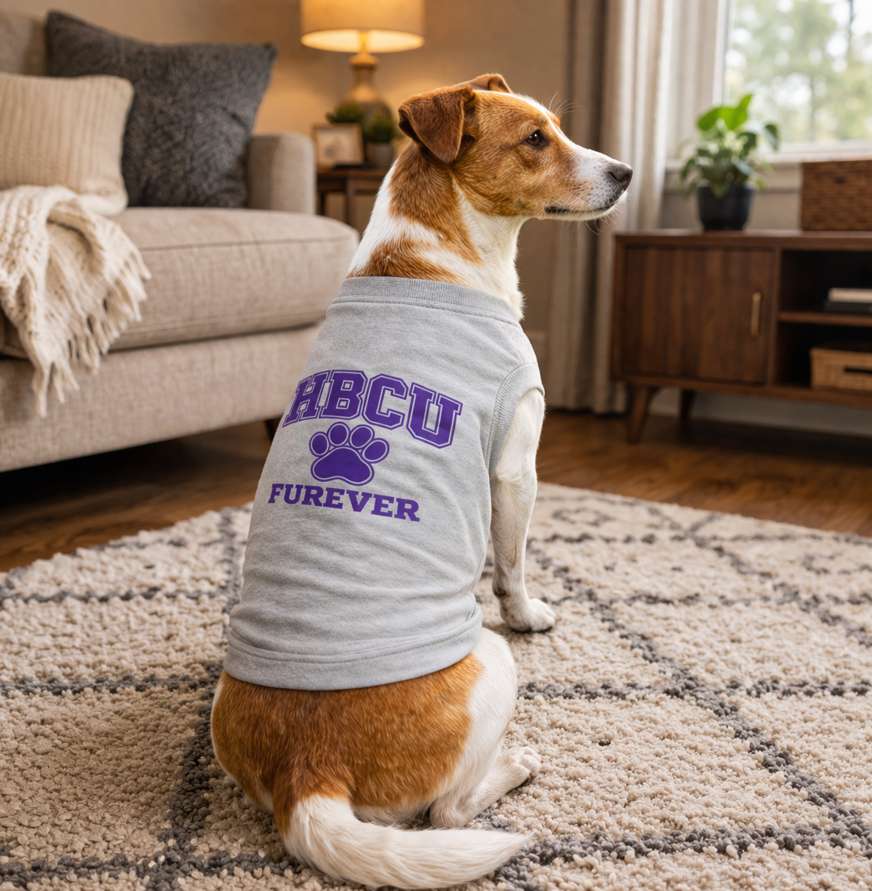 HBCU Furever – Purple Legacy Edit | HBCU Dog Shirt | Pawsy People Pet Tank