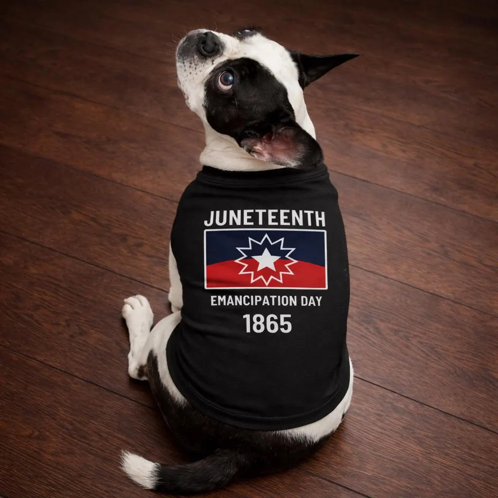 Juneteenth Pet Shirt | Emancipation Day Dog Shirt | Pawsy People